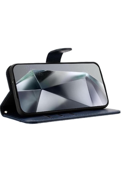 Samsung Galaxy M22 4g Tam Korumalı Telefon Pu Deri Cüzdan Standlı Kılıf (Yurt Dışından)