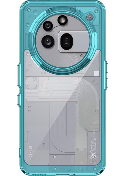 Nothing Phone 3A Pro Kılıf, Şeffaf Tasarımlı Darbeye Dayanıklı Telefon Kılıfı, Tampon Hibrit Şeffaf Kapak Nothing Phone 3A Pro (Yurt Dışından)