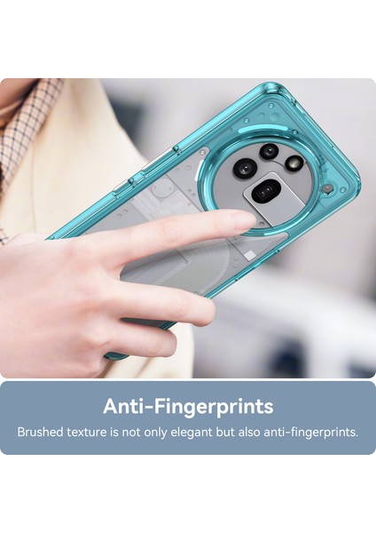 Nothing Phone 3A Pro Kılıf, Şeffaf Tasarımlı Darbeye Dayanıklı Telefon Kılıfı, Tampon Hibrit Şeffaf Kapak Nothing Phone 3A Pro (Yurt Dışından)