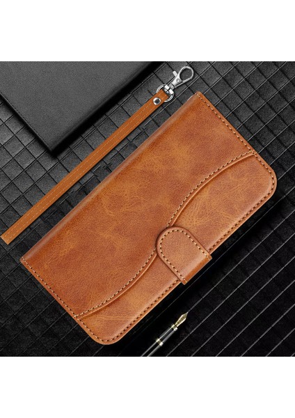 Xiaomi Redmi Note 13 Pro 5g Tam Korumalı Telefon Pu Deri Cüzdan Standlı Kılıf (Yurt Dışından)