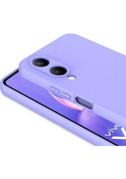 Vivo Y17S Kılıf Lansman Içi Kadife Kamera Korumalı Mara Silikon Kılıf-Koyu Yeşil fiyatları