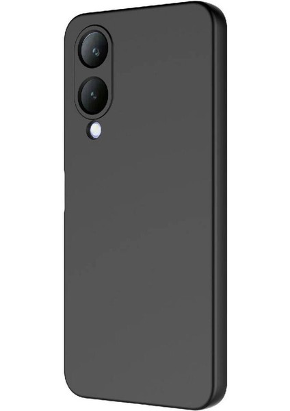 Vivo Y17S Kılıf Lansman Içi Kadife Kamera Korumalı Mara Silikon Kılıf-Koyu Yeşil modelleri