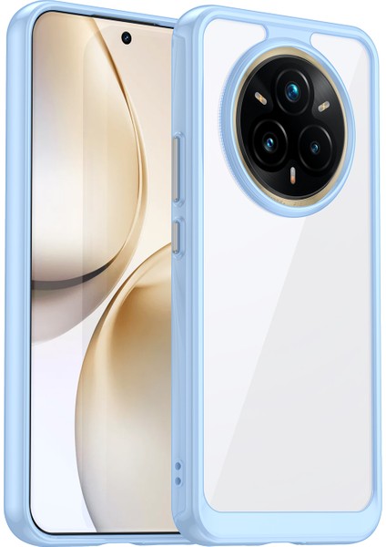 Oppo Realme P3 Pro Kılıf, Şeffaf Tasarımlı Darbeye Dayanıklı Telefon Kılıfı, Tampon Hibrit Şeffaf Kapak Oppo Realme P3 Pro (Yurt Dışından)