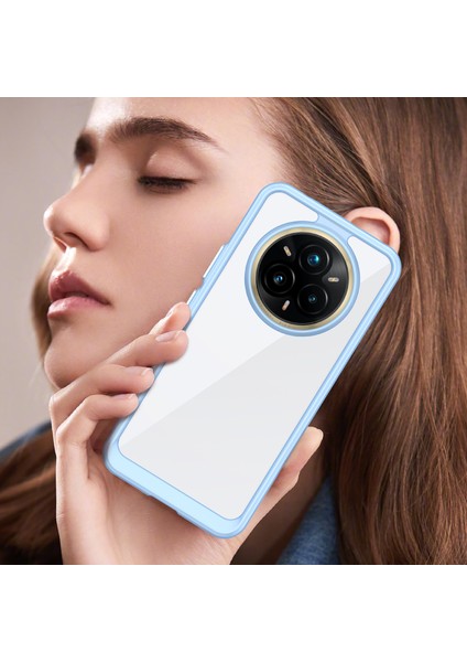 Oppo Realme P3 Pro Kılıf, Şeffaf Tasarımlı Darbeye Dayanıklı Telefon Kılıfı, Tampon Hibrit Şeffaf Kapak Oppo Realme P3 Pro (Yurt Dışından) modelleri
