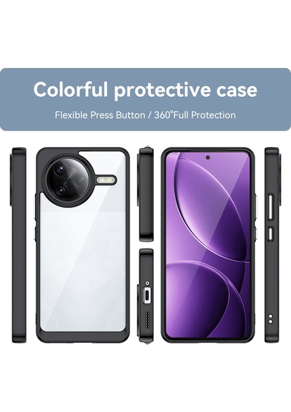 Xiaomi Poco F7 Ultra Kılıf, Şeffaf Tasarımlı Darbeye Dayanıklı Telefon Kılıfı, Tampon Hibrit Şeffaf Kapak Xiaomi Poco F7 Ultra (Yurt Dışından) indirimleri