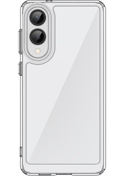 Samsung Galaxy S25 Edge Kılıf, Şeffaf Tasarımlı Darbeye Dayanıklı Telefon Kılıfı, Tampon Hibrit Şeffaf Kapak Samsung Galaxy S25 Edge (Yurt Dışından)