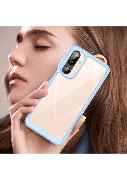 Samsung Galaxy M16 5g Kılıf, Şeffaf Tasarımlı Darbeye Dayanıklı Telefon Kılıfı, Tampon Hibrit Şeffaf Kapak Samsung Galaxy M16 5g (Yurt Dışından) modelleri