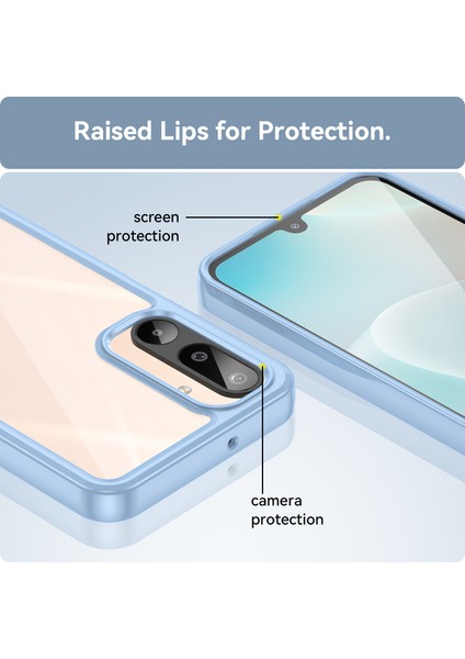 Samsung Galaxy M16 5g Kılıf, Şeffaf Tasarımlı Darbeye Dayanıklı Telefon Kılıfı, Tampon Hibrit Şeffaf Kapak Samsung Galaxy M16 5g (Yurt Dışından) indirimleri