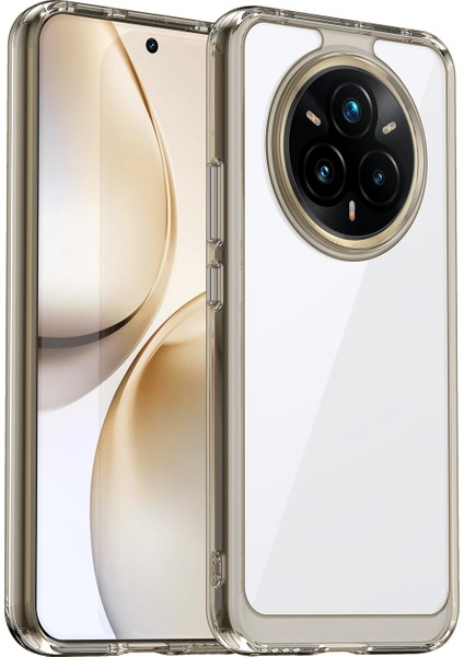 Oppo Realme P3 Pro Kılıf, Şeffaf Tasarımlı Darbeye Dayanıklı Telefon Kılıfı, Tampon Hibrit Şeffaf Kapak Oppo Realme P3 Pro (Yurt Dışından)