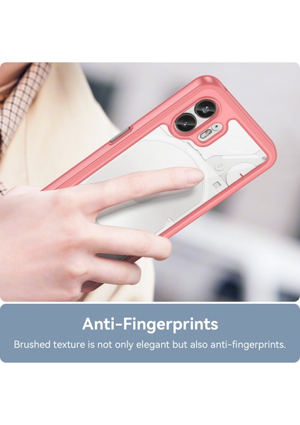 Nothing Phone 2 Kılıf, Şeffaf Tasarımlı Darbeye Dayanıklı Telefon Kılıfı, Tampon Hibrit Şeffaf Kapak Nothing Phone 2 (Yurt Dışından) fırsatları