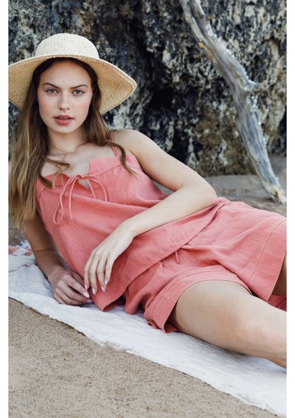 Sofia Keten ve TENCEL™ Kadın Şort