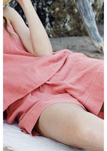 Sofia Keten ve TENCEL™ Kadın Şort