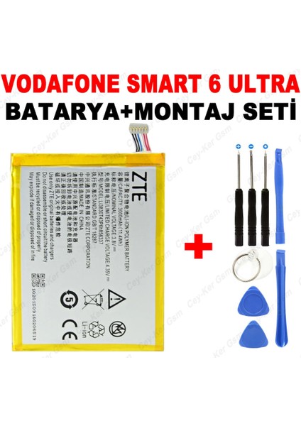 Türk Telekom TT175 Pil Batarya Pil - Smart 6 + Tamir Seti
