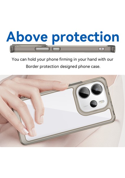 Xiaomi Redmi Note 14 4g Kılıf, Şeffaf Tasarımlı Darbeye Dayanıklı Telefon Kılıfı, Tampon Hibrit Şeffaf Kapak Xiaomi Redmi Note 14 4g (Yurt Dışından) indirimleri