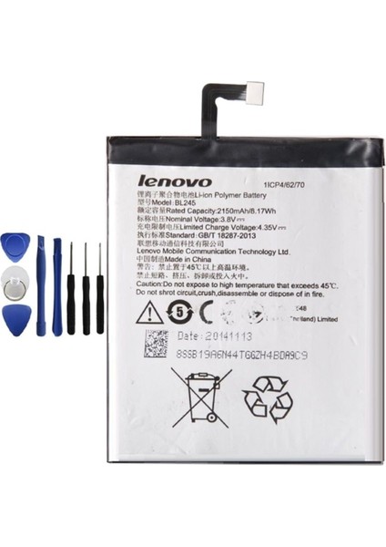 Lenovo S60 Pil Batarya Tamir Seti BL245