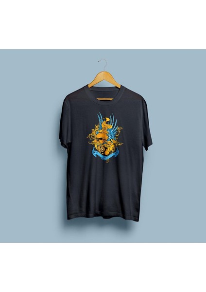 Oversize Kuru Kafa Vektör Tasarım T-Shirt modelleri