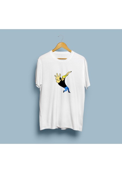 Oversize Johhny Bravo Tasarımlı T-Shirt fiyatları