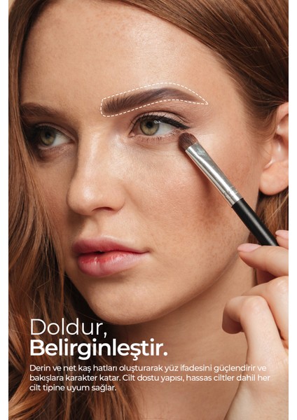 Perfect Eyebrow Pomade Belirginleştirici Kaş Pomadı - 12 Warm Brown