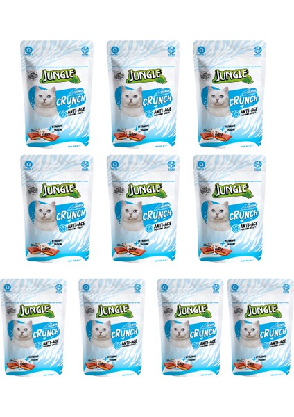 Kedi Ödülü Yaşlanmaa Karşıtı Crunch 60 gr. ( 10 ADET )