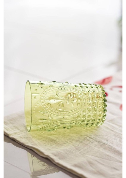 Akrilik Yeşil Kısa Bardak fiyatları