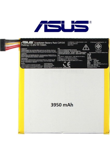 Asus C11P1310 Asus Pad Fonepad ME372CG Pil Batarya
