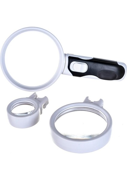 25616 Değiştirilebilir Mercekli El Tipi Büyüteç