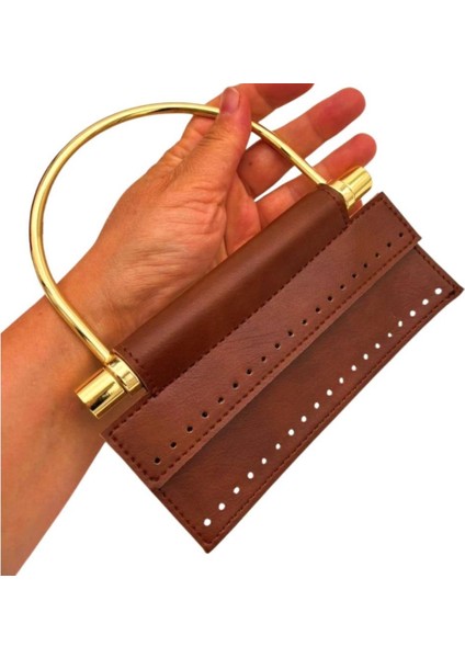 Suni Derili Metal Çanta Sapı Ipek Model Taba Renk Light Gold Metal (Yeni Model) modelleri