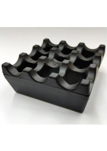 Döküm Kare Küllük Siyah 8cm fiyatları