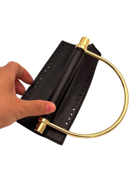 Suni Derili Metal Çanta Sapı Ipek Model Siyah Renk Light Gold Metal (Yeni Model) fiyatları