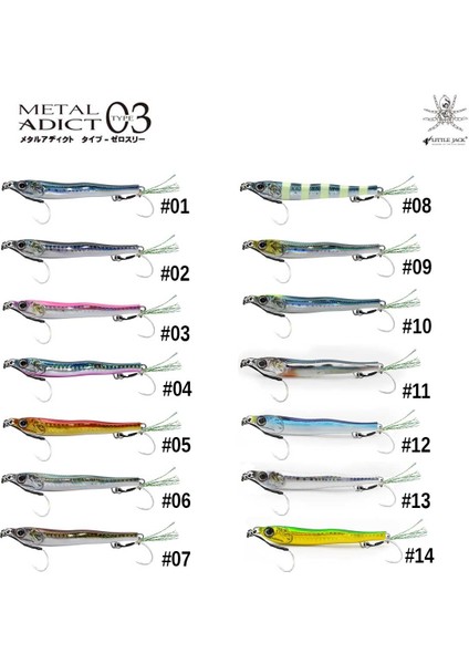 Metal Adict 03 83 mm 30 gr Jig Yem