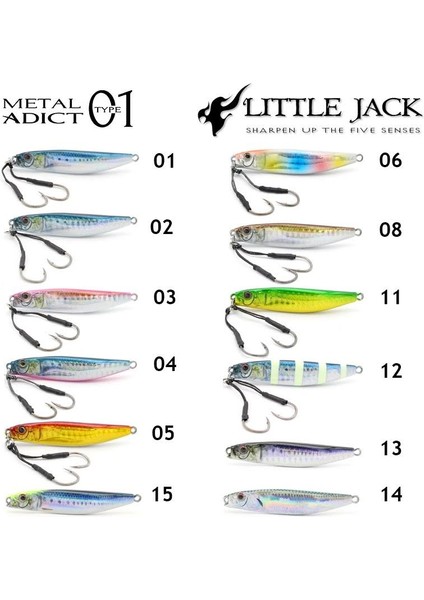 Metal Adict 01 70 mm 40 gr Jig Yem