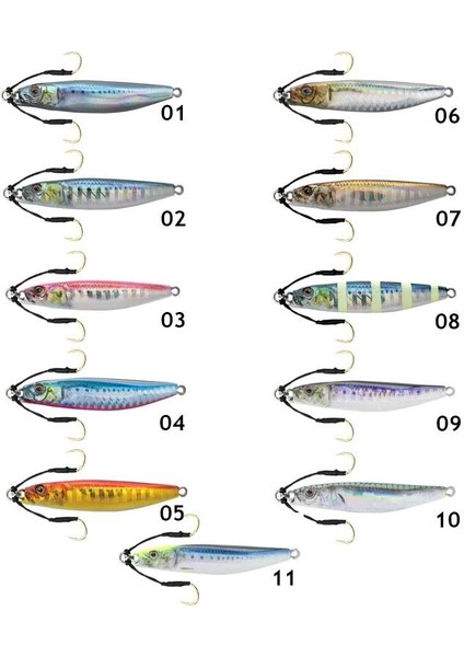 Metal Adict 01 58 mm 18 gr Jig Yem