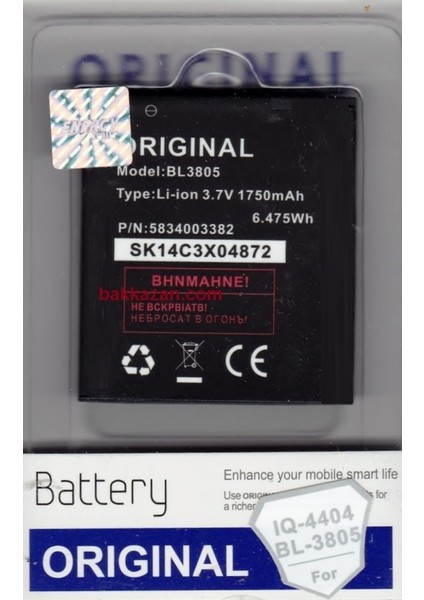 Fly Iq 4404 Spark BL3805 Batarya Pil fiyatları