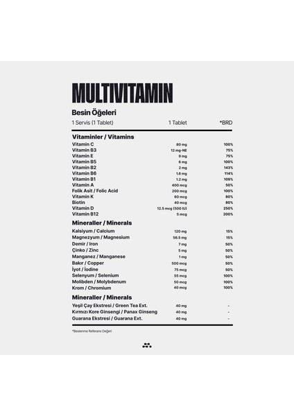 Multivitamin - 60 Servis