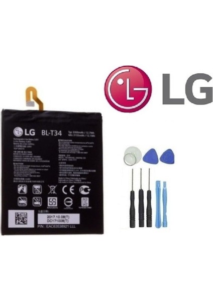 Lg V30 Pil Batarya H930 BL-T34 Batarya Pil ve Tamir Seti
