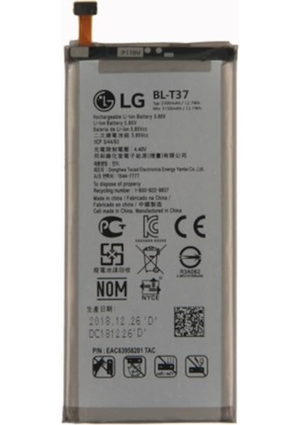 Lg Stylo 4 Batarya Pil ve Tamir Seti BL-T37