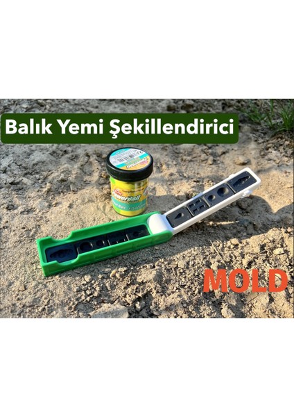 Balık Yemi Şekillendirici Kalıp | Powerbait Için Yem Kalıbı | Pratik Şekil Verici Aparat
