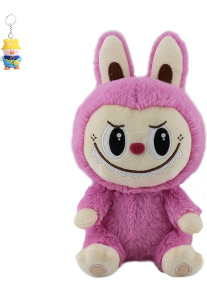 Karikatür Küçük Şeytan Oyuncak Bubble Mart Peluş Bebek Sevimli Labubu Yakalama Makinesi Bebek Hediyesi (Yurt Dışından)