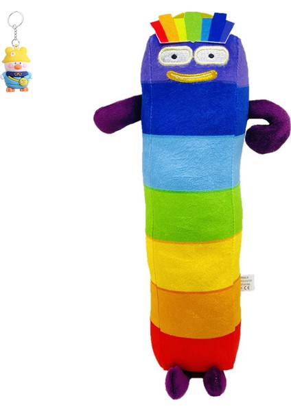 Numberblocks Dijital Yapı Blokları Peluş Oyuncak Bebek Çocuk Matematik Aydınlanma Bebeği (Yurt Dışından)