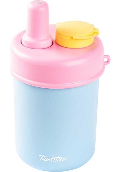 2si 1 Arada Kapaklı Termos Bardak 480ML Mavi