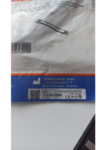 Dozaj Kapsülleri Için Piston Storz-Bickel