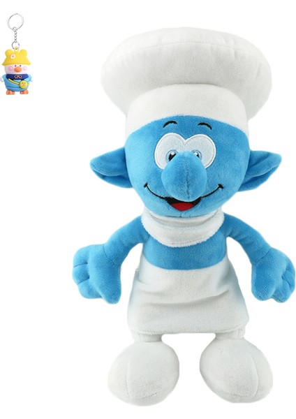 Şirin Peluş Oyuncak Smurf Karikatür Anime Çevresel Bebek Çocuk Doğum Günü Hediyesi (Yurt Dışından)