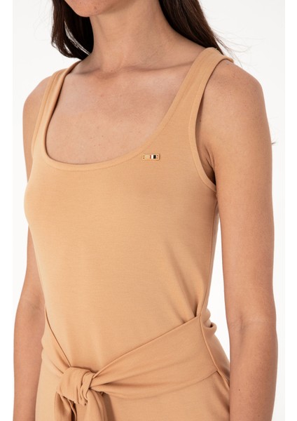 Kadın Camel Elbise (Örme) 50306676-VR015