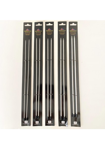 Örgü Şiş Seti 5'li 35 cm | 3 - 3,5 - 4 - 4,5 - 5