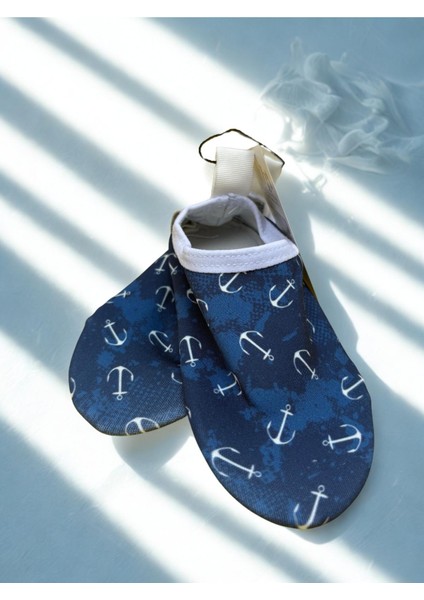 Kaydırmaz Taban, Unisex Bebek, Çocuk Deniz Ayakkabısı, Havuz Patiği, Deniz Çapası