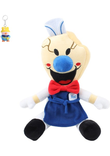 Oyun Çevresel Dondurma Palyaço Adam Rod Peluş Oyuncak Bebek Bebek (Yurt Dışından)