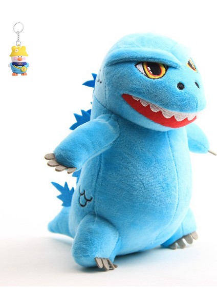 Q Versiyonu Bebek Dinozor Küçük Canavar Peluşoyuncak Karikatür Animasyon Canavarların Kralı Bebek Bez Bebek (Yurt Dışından)