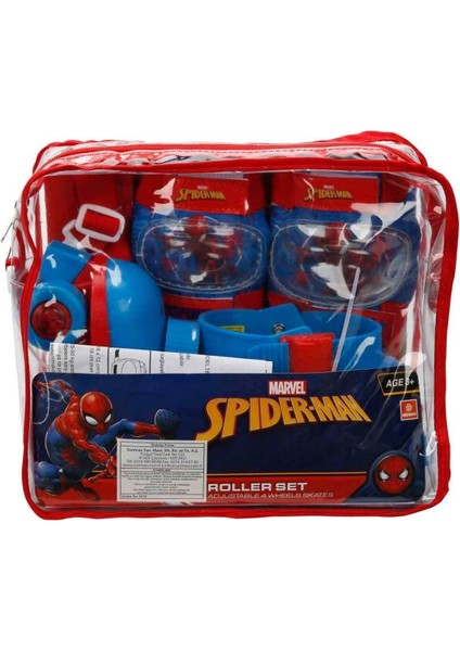 3+ Yaş Spiderman 4 Teker Paten Seti Beyaz Tek Sıra 4 indirimleri