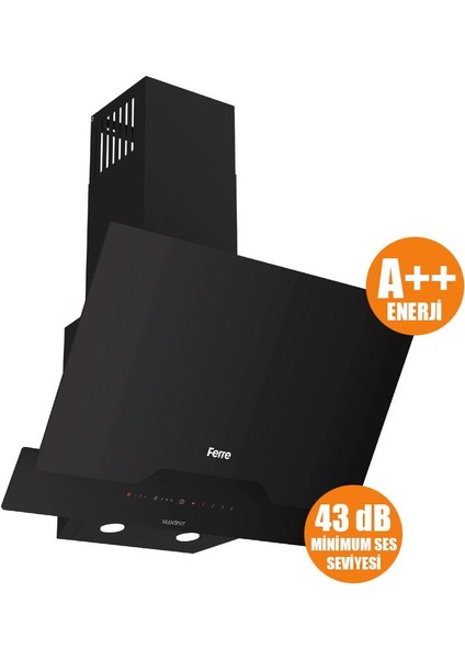 D063-SA Sılentart Serisi Sessiz Dc Invertör Motorlu 60 cm Siyah DAVLUMBAZ-450M3