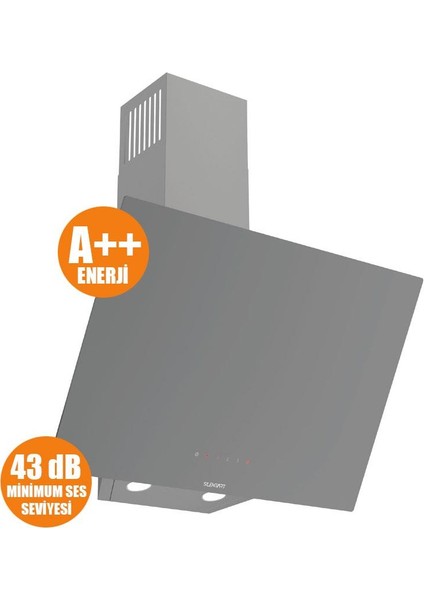 D079-SA Sılentart Serisi Sessiz Dc Invertör Motorlu 60 cm Gri DAVLUMBAZ-300M3 fiyatları